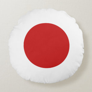 Flagga i Japan Rund Kudde