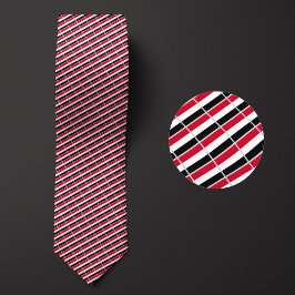 Flagga i Jemen Mönster Slips