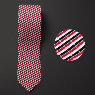 Flagga i Jemen Mönster Slips