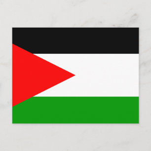 Flagga i Jordanien land Vykort