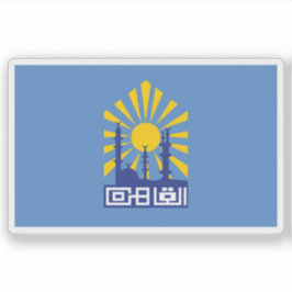 Flagga i Kairostaten, Egypten Klistermärken