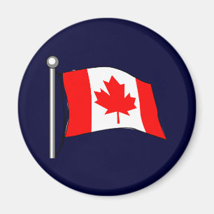 Flagga i Kanada Magnet