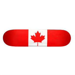 Flagga i Kanada Mini Skateboard Bräda 18,5 Cm