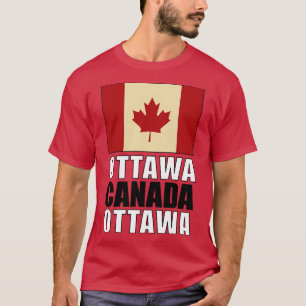 Flagga i Kanada T Shirt