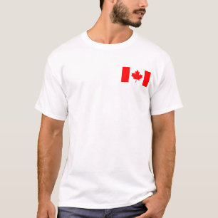 Flagga i Kanada T-shirt