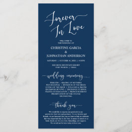 Flagga i Kärlek, Bröllop Ceremony Program