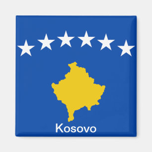 Flagga i Kosovo Magnet
