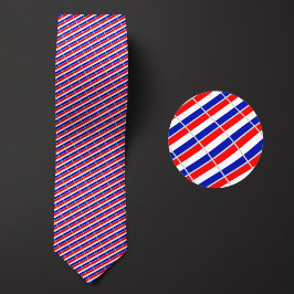 Flagga i Kroatien Mönster Slips