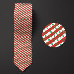 Flagga i Libanon Mönster Slips<br><div class="desc">Flagga i Libanon Mönster Necktie belyser land färg i landet från en avstånd genom att använda en smart vinklad design. Vid närmare inspektion visar det sömlösa repeterbara mönster i lilla flaggor på ett estetiskt tilltalande sätt den nationella land-banderollen.</div>