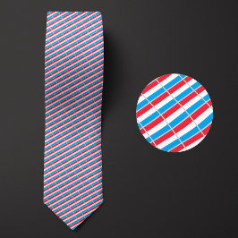 Flagga i Luxemburg Mönster Slips