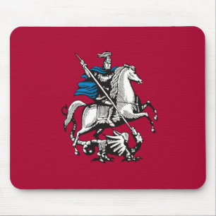 Flagga i Moskva (ryska huvudstaden) Musmatta