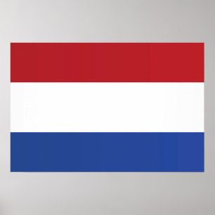 Flagga i Nederländerna Poster