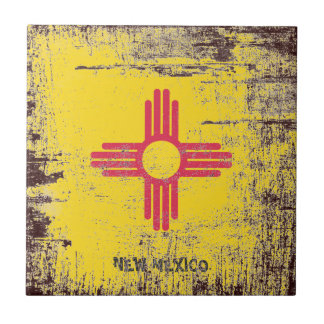 Flagga i New mexico Kakelplatta