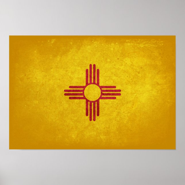 FLAGGA i NEW MEXICO Poster (Framsidan)