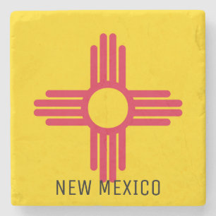 Flagga i New mexico Stenunderlägg