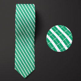 Flagga i Nigeria Mönster Slips