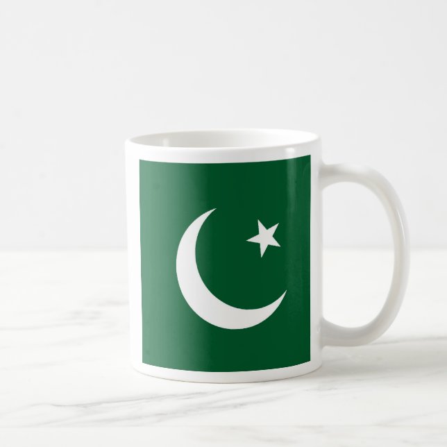 Flagga i Pakistan Kaffemugg (Höger)