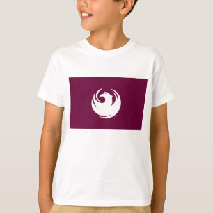 Flagga i Phoenix stad Arizona T Shirt