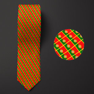 Flagga i Portugal Mönster Slips