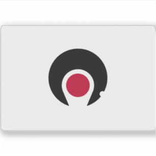 Flagga i prefekturen Kagoshima Klistermärken