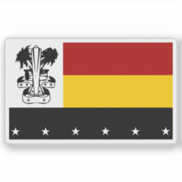 Flagga i provinsen Madang, Papua Nya Guinea Klistermärken
