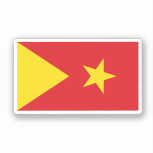 Flagga i regionen Tigray Klistermärken