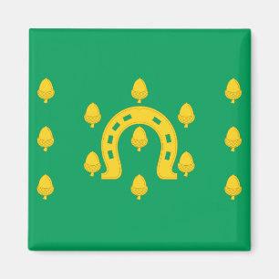 Flagga i Rutland (Förenade kungariket fylke) Magnet