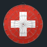 Flagga i Schweiz Metall Cage Dartboard Piltavla<br><div class="desc">Flagga i Schweiz Metall Cage Dartboard</div>