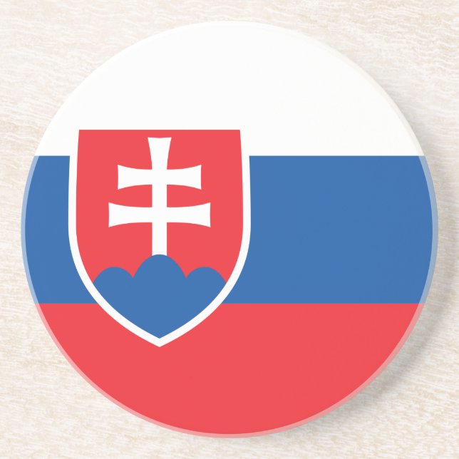 Flagga i Slovakien Underlägg (Framsidan)