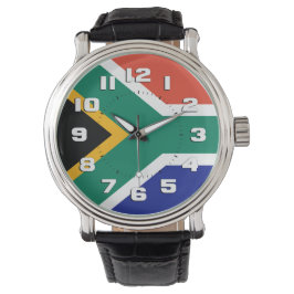 Flagga i södra Afrikan Armbandsur