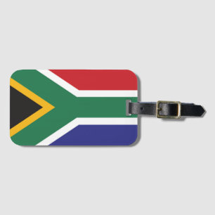 Flagga i södra Afrikan Bagagebricka