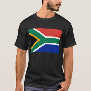 Flagga i södra Afrikan T-Shirt