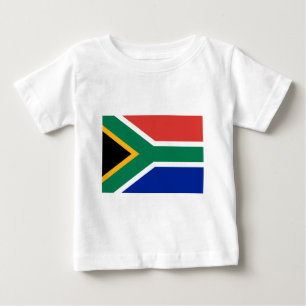 Flagga i södra Afrikan Tee