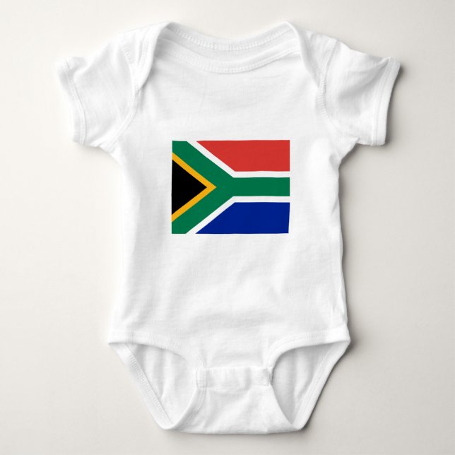 Flagga i södra Afrikan Tee Shirt (Framsida)