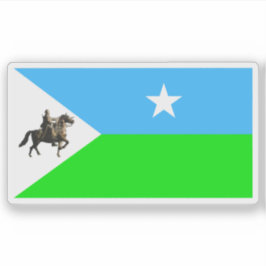 Flagga i staten NordÖstran, Somalia Klistermärken