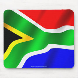 Flagga i SydAfrikan Patriotic World Flagga Mousepa Musmatta