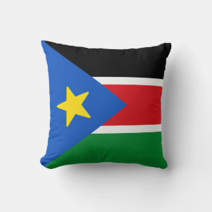 Flagga i Sydsudan Kudde
