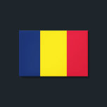 Flagga i Tchad (afrikanska Land) Canvastryck<br><div class="desc">Denna utformning är utmärkande för Tchads flagga (officiellt känd som Tchad), som är ett inlandsområde i land i nordcentrala Afrikan. Tchad gränsar av Libyen till norr, Sudan till öster, Centralafrikanska republiken söderut, Kamerun till syd-väster, Nigeria sydväst (vid Sjö Tchad) och Niger till väster. Tchads huvudstad och största stad är N'Djamena....</div>