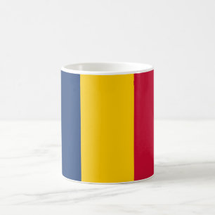 Flagga i Tchad (afrikanska Land) Kaffemugg