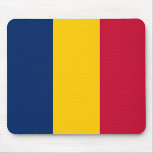 Flagga i Tchad (afrikanska Land) Musmatta