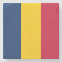 Flagga i Tchad (afrikanska Land)