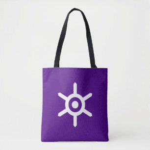 Flagga i Tokyoprefekturen, Japan Tote Bag Tygkasse
