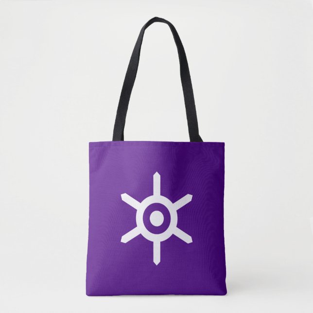 Flagga i Tokyoprefekturen, Japan Tote Bag Tygkasse (Framsida)