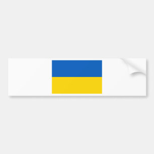 Flagga i Ukraina Bildekal