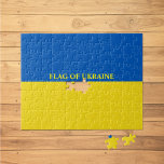 Flagga i Ukraina: Jigszons Puzzle 8"x10" Pussel<br><div class="desc">Ukraina Flagga i färg av blått och gult designad produkt. ⭐ PERSONALISERA den här mallen med teckningen. ⭐ REDIGERA det ytterligare om du vill göra fler ändringar. ⭐ Överför den här designen till valfri produkt. Besök alla mina butiker på bit.ly/SandyspiderStores (klipp ut och klistra in).</div>