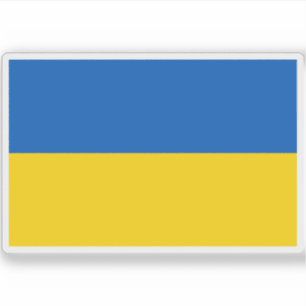 Flagga i Ukraina Klistermärken
