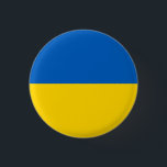 Flagga i Ukraina Knapp<br><div class="desc">Flagga i Ukraina</div>