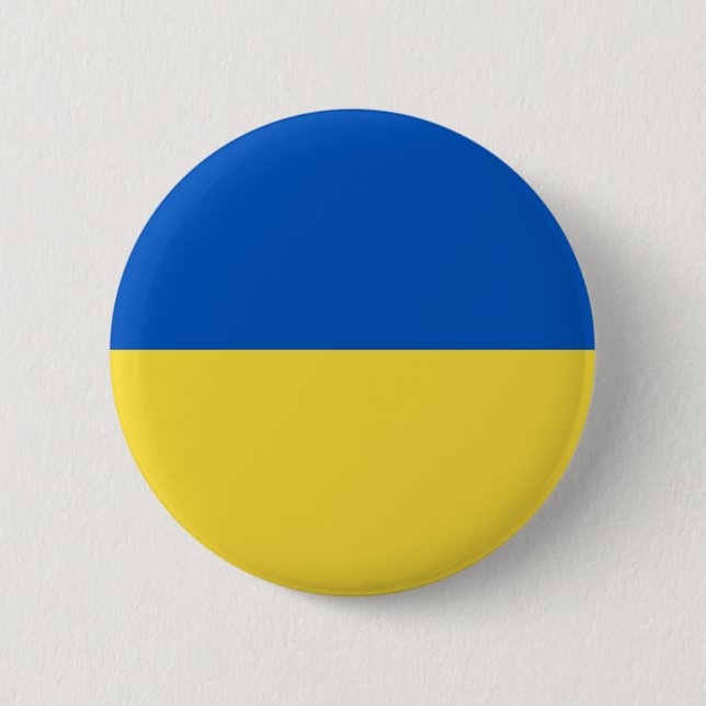 Flagga i Ukraina Knapp (Framsida)