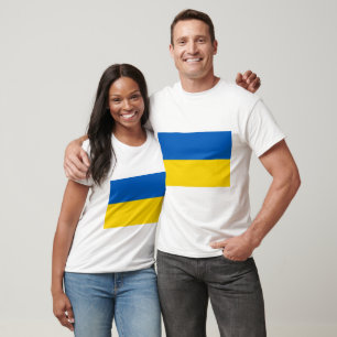 Flagga i Ukraina T Shirt