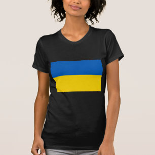 Flagga i Ukraina Tee Shirt